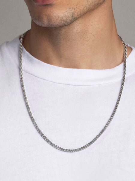 Silver Chain outlet Necklace