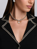 Women's Twilight Star Silver Choker