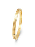 Nialaya Men's Bangle Men's Gold Gentleman Bangle