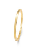 Nialaya Men's Bangle Men's Gold Simplicity Bangle