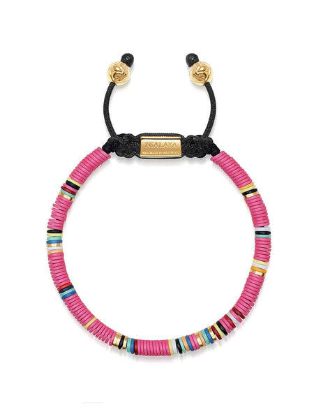 Nialaya Jewelry bead drawstring bracelet - Multicolour