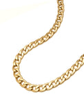 Nialaya Men's Necklace Chunky Gold Link Chain 19 Inches MNEC_124