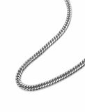 Nialaya Men's Necklace Large Silver Link Chain