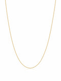 Men's Gold Cuban Link Chain in 1.2mm