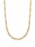 Men's Gold Figaro Chain in 6mm