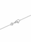 Nialaya Men's Necklace Men's Silver Cuban Link Chain in 2mm