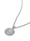 Nialaya Men's Necklace Necklace with Silver Buddha Amulet