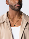 Nialaya Men's Necklace The Bel Air Necklace Layer The Bel Air Necklace Layer MNECL_021