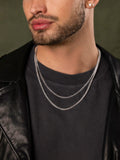 Nialaya Men's Necklace The Downtown LA Necklace Layer MNECL_018