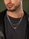 Nialaya Men's Necklace The Hollywood Hills Necklace Layer MNECL_014