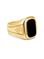 Nialaya_Mens_Oblong_Gold_Plated_Signet_Ring_with_Onyx_Video