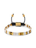 Nialaya Men's Stack Bracelet The Roca Llisa Stack