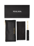 Nialaya Sunglasses Malibu Sunglasses - Black on Black NIASUN_001