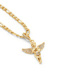 Nialaya Women's Necklace Women's Gold Angel Necklace 16 Inches / 40.64 cm WNECK_254